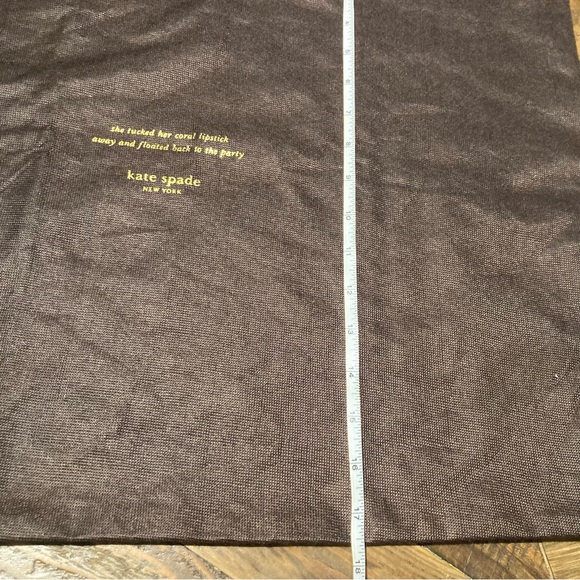 KATE SPADE NEW YORK BROWN LARGE DUST BAG - Picture 5 of 6